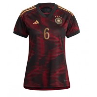 Camisa de time de futebol Alemanha Joshua Kimmich #6 Replicas 2º Equipamento Feminina Mundo 2022 Manga Curta